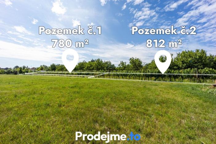 Prodej zahrady, Nový Šaldorf-Sedlešovice, 1844 m2