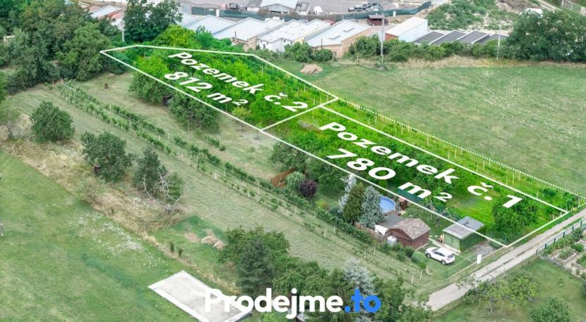 Prodej zahrady, Nový Šaldorf-Sedlešovice, 1844 m2