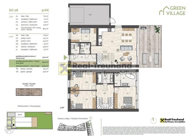 Prodej rodinného domu, Bystřice, 144 m2