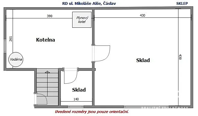 Prodej rodinného domu, Čáslav, Mikoláše Alše, 184 m2