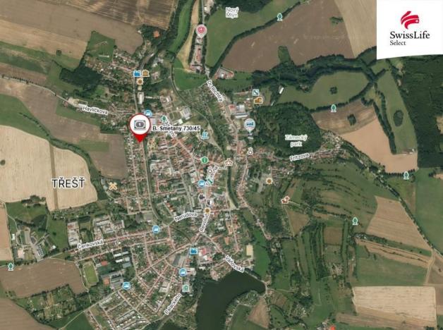 Pronájem bytu 1+kk, Třešť, B. Smetany, 25 m2