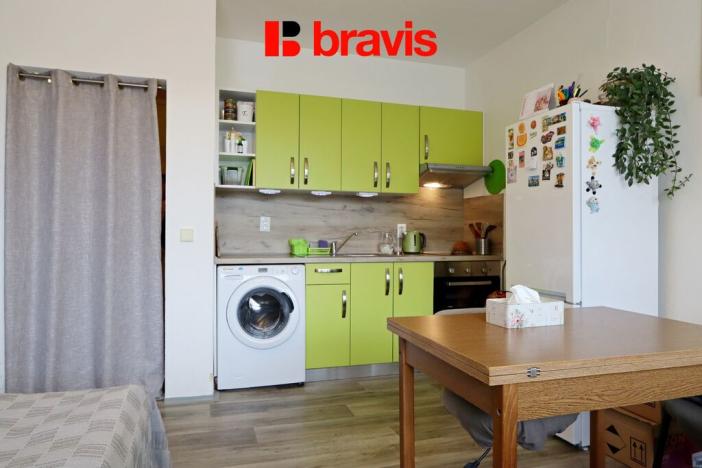 Pronájem bytu 1+kk, Brno, Moldavská, 34 m2
