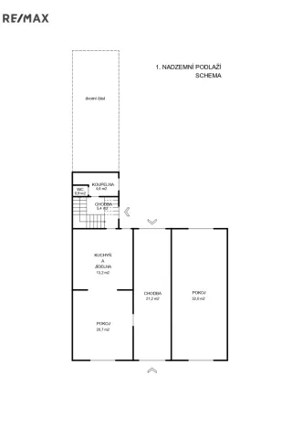 Prodej rodinného domu, Nechanice, Palackého, 135 m2