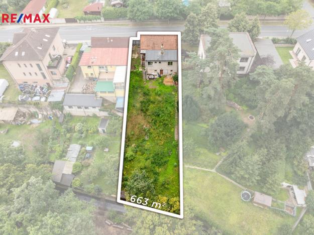 Prodej pozemku pro bydlení, Praha - Kunratice, K Šeberáku, 663 m2