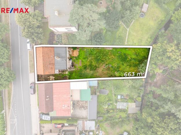 Prodej pozemku pro bydlení, Praha - Kunratice, K Šeberáku, 663 m2