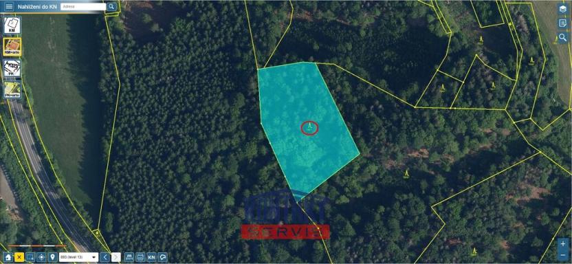 Prodej lesa, Železný Brod - Bzí, 23153 m2