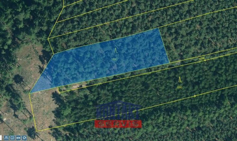 Prodej lesa, Kožlany - Hodyně, 16790 m2