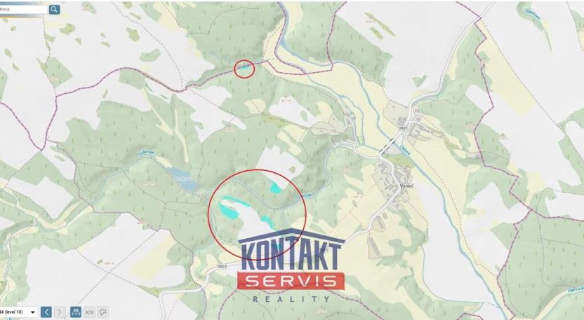 Prodej lesa, Pyšel - Vaneč, 11037 m2