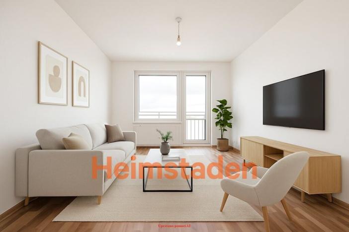 Pronájem bytu 2+kk, Orlová - Lutyně, Masarykova třída, 47 m2