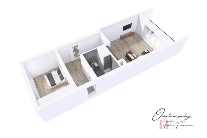 Pronájem bytu 2+kk, Olomouc - Nová Ulice, Karla Mareše, 70 m2