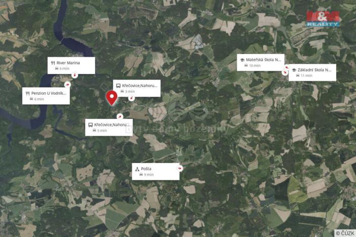 Prodej pole, Křečovice - Nahoruby, 11315 m2