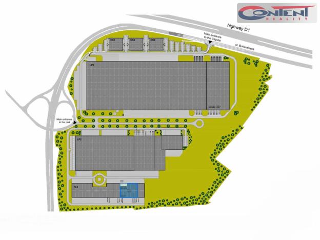 Pronájem výrobních prostor, Ostrava - Hrušov, Žižkova, 4200 m2