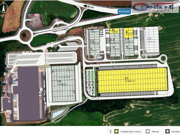 Pronájem skladu, Lipník nad Bečvou - Lipník nad Bečvou I-Město, Hranická, 4397 m2