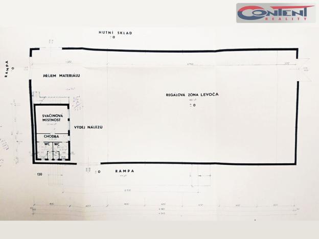 Pronájem výrobních prostor, Nýřany, Šůlova, 1500 m2