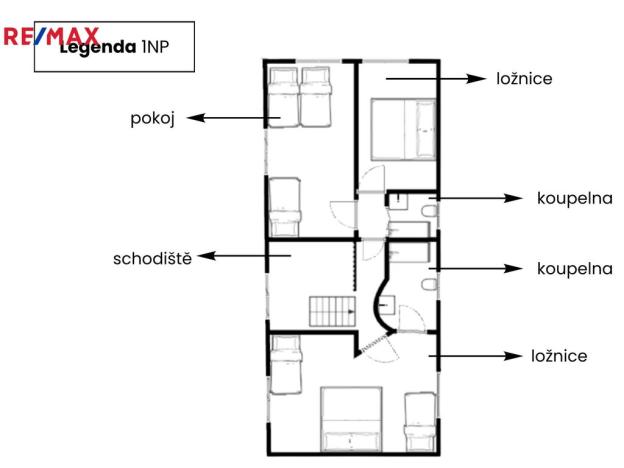 Pronájem bytu 5+kk, Nadějkov - Nepřejov, 120 m2
