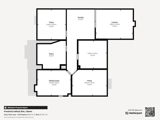 Prodej rodinného domu, Liberec, Habrová, 323 m2