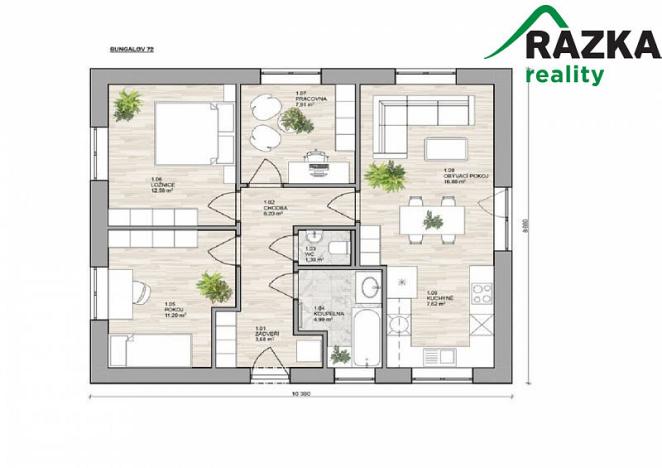 Prodej rodinného domu, Tachov, 72 m2