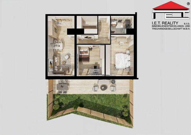 Prodej bytu 3+kk, Olomouc, Smetanova, 53 m2