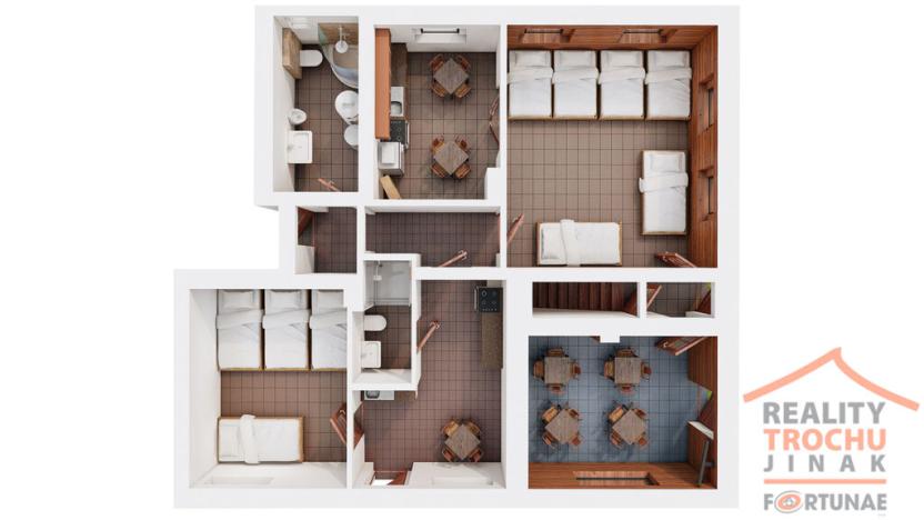 Prodej ubytování, Skuteč - Žďárec u Skutče, 107 m2