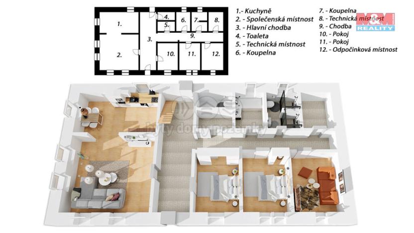 Prodej chalupy, Vernéřovice, 280 m2
