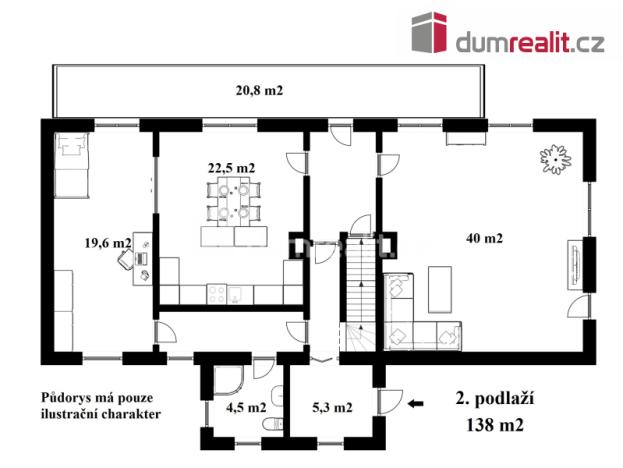 Prodej rodinného domu, Zlatá Koruna - Plešovice, 334 m2