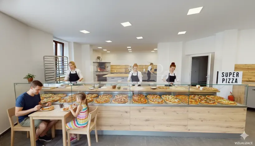 Pronájem restaurace, Příbram, Březnická, 144 m2