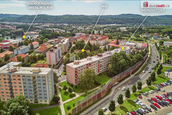 Prodej bytu 2+1, Karlovy Vary - Stará Role, Fibichova, 68 m2