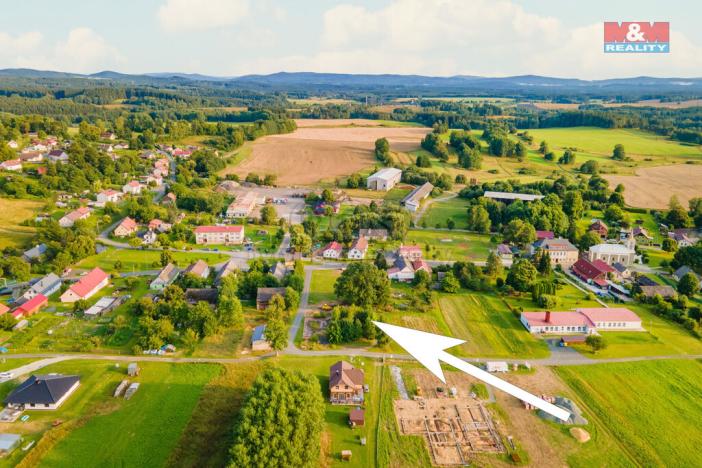 Prodej komerčního pozemku, Hošťka, 598 m2