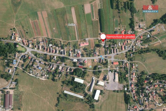 Prodej komerčního pozemku, Hošťka, 598 m2