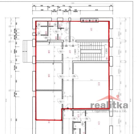 Pronájem kanceláře, Otice, Hlavní, 166 m2
