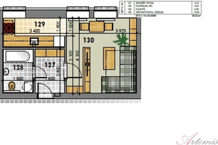 Pronájem bytu 1+1, Těrlicko - Horní Těrlicko, Topolová, 36 m2