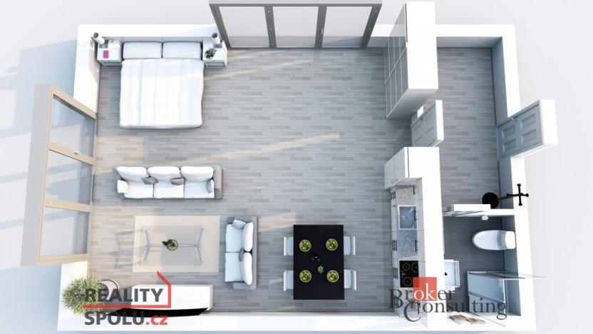 Prodej bytu 1+kk, Dolní Morava - Velká Morava, 46 m2