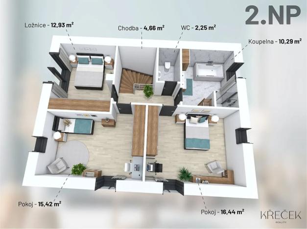 Prodej rodinného domu, Přeckov, 129 m2