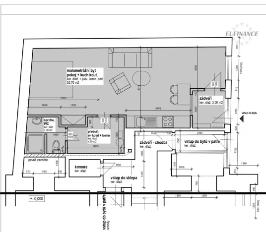 Prodej bytu 1+kk, Kralupy nad Vltavou, Přemyslova, 133 m2