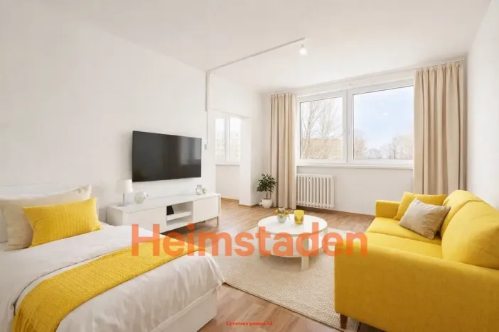 Pronájem bytu 1+kk, Karviná - Hranice, Slovenská, 30 m2