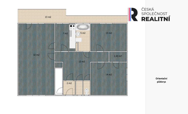 Prodej rodinného domu, Vroutek - Vrbička, 104 m2