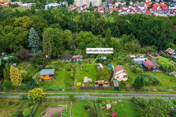 Prodej zahrady, Děčín, Mendelova, 476 m2