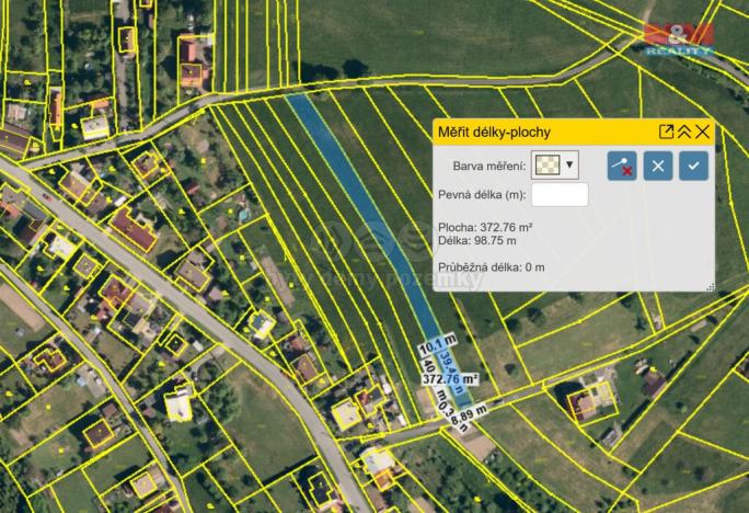 Prodej pozemku pro bydlení, Hostašovice, 1608 m2