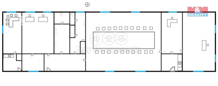 Pronájem kanceláře, Turnov - Mašov, 253 m2