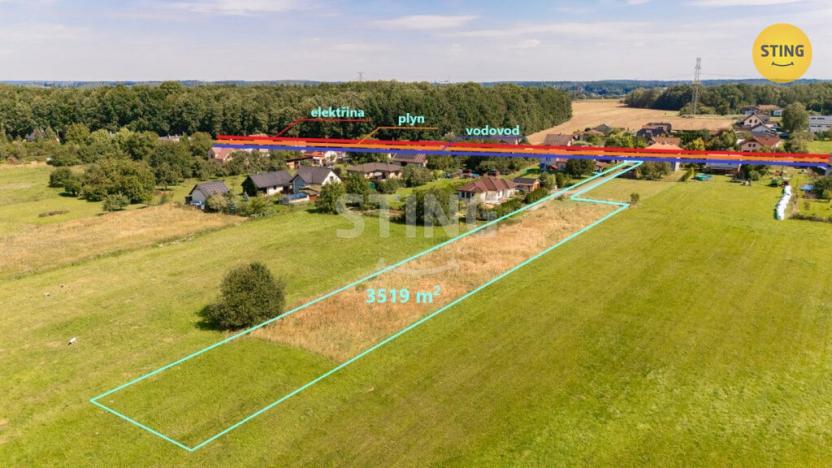 Prodej pozemku pro bydlení, Karviná - Hranice, 3519 m2