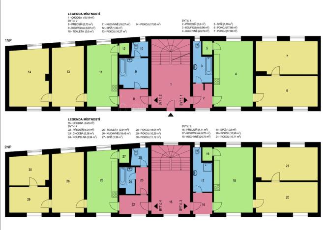Prodej činžovního domu, Chabařovice, 316 m2