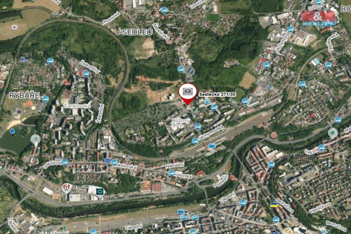 Pronájem kanceláře, Karlovy Vary - Rybáře, Sedlecká, 374 m2