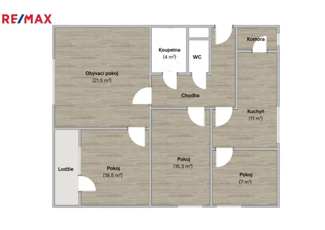 Prodej bytu 4+1, Horoměřice, K Bytovkám, 94 m2