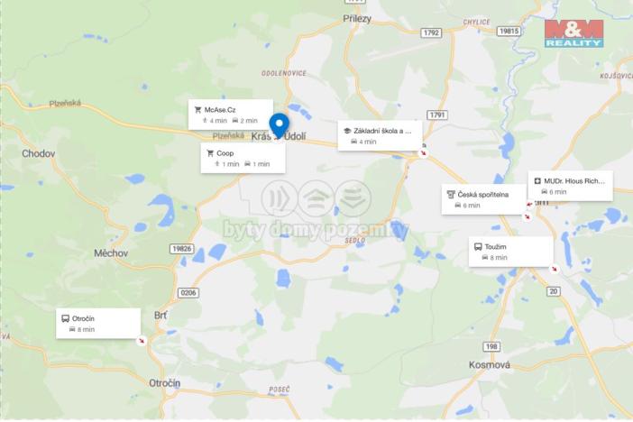 Prodej restaurace, Krásné Údolí, 250 m2