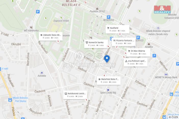 Pronájem bytu 3+1, Mladá Boleslav - Mladá Boleslav II, Havlíčkova, 76 m2