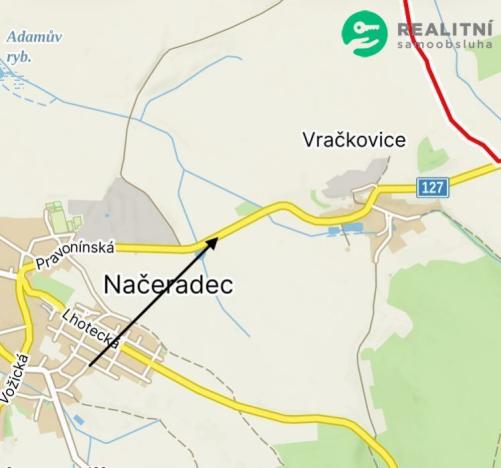 Prodej komerčního pozemku, Načeradec, 620 m2