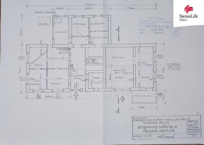 Prodej rodinného domu, Česká Metuje, 242 m2