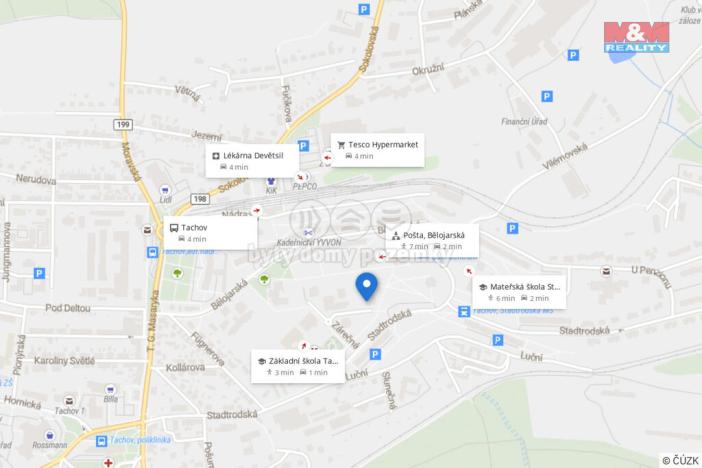 Prodej bytu 3+1, Tachov, Zárečná, 63 m2