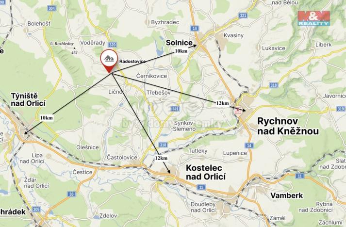 Prodej pozemku, Voděrady - Uhřínovice, 2214 m2