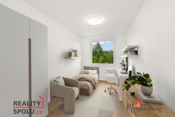 Prodej bytu 3+1, Praha - Modřany, Urbánkova, 76 m2